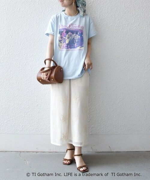 SHIPS / シップス Tシャツ | GOOD ROCK SPEED:〈洗濯機可能〉LPC ロゴ フォト プリント TEE | 詳細19