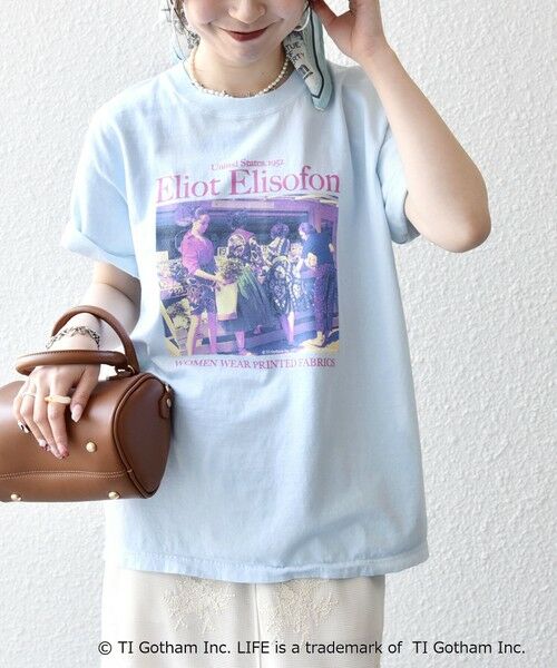 SHIPS / シップス Tシャツ | GOOD ROCK SPEED:〈洗濯機可能〉LPC ロゴ フォト プリント TEE | 詳細21