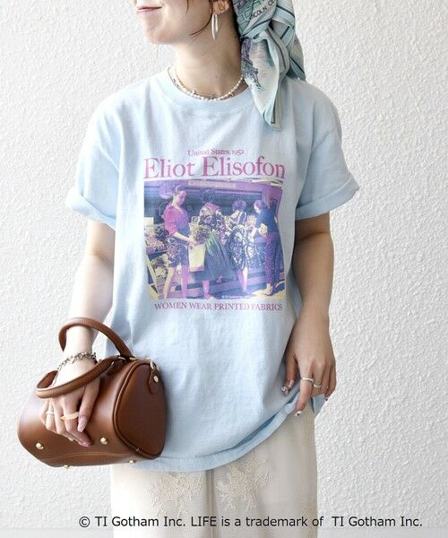 SHIPS / シップス Tシャツ | GOOD ROCK SPEED:〈洗濯機可能〉LPC ロゴ フォト プリント TEE | 詳細22