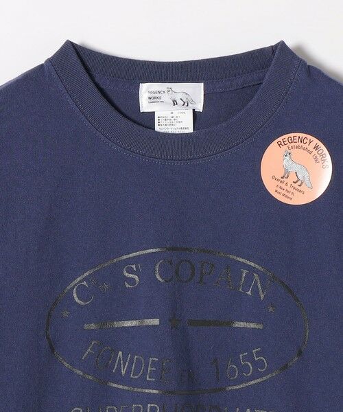 SHIPS / シップス Tシャツ | REGENCY WORKS:〈洗濯機可能〉プリント TEE | 詳細3