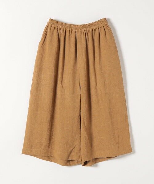 SHIPS / シップス ショート・ハーフ・半端丈パンツ | 《予約》SHIPS any:〈洗濯機可能〉カラミ  ハーフ ギャザー パンツ | 詳細15