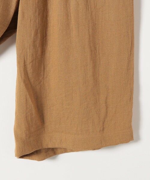 SHIPS / シップス ショート・ハーフ・半端丈パンツ | 《予約》SHIPS any:〈洗濯機可能〉カラミ  ハーフ ギャザー パンツ | 詳細18