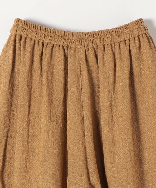 SHIPS / シップス ショート・ハーフ・半端丈パンツ | 《予約》SHIPS any:〈洗濯機可能〉カラミ  ハーフ ギャザー パンツ | 詳細20