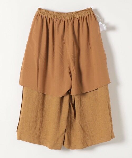 SHIPS / シップス ショート・ハーフ・半端丈パンツ | 《予約》SHIPS any:〈洗濯機可能〉カラミ  ハーフ ギャザー パンツ | 詳細22