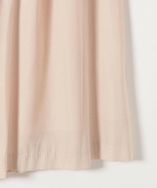 SHIPS / シップス ショート・ハーフ・半端丈パンツ | 《予約》SHIPS any:〈洗濯機可能〉シャンブレー タック ガウチョ パンツ | 詳細9