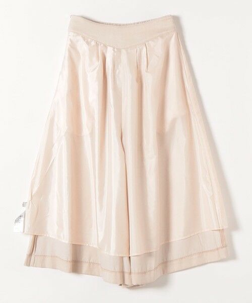 SHIPS / シップス ショート・ハーフ・半端丈パンツ | 《予約》SHIPS any:〈洗濯機可能〉シャンブレー タック ガウチョ パンツ | 詳細13