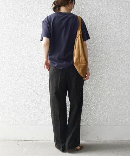 SHIPS / シップス その他パンツ | 《予約》SHIPS any:〈手洗い可能〉センター プレス アジャスト ボタン ベイカー パンツ | 詳細2