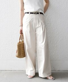 SHIPS / シップス その他パンツ | 《予約》SHIPS any:〈洗濯機可能〉コットン 2タック コクーン ワイド パンツ