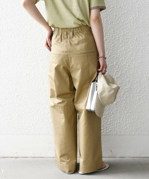 SHIPS / シップス その他パンツ | 《予約》SHIPS any:〈洗濯機可能〉コットン 2タック コクーン ワイド パンツ | 詳細12