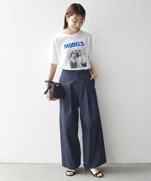 SHIPS / シップス その他パンツ | 《予約》SHIPS any:〈洗濯機可能〉コットン 2タック コクーン ワイド パンツ | 詳細14