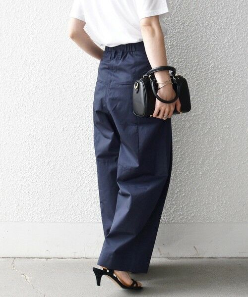 SHIPS / シップス その他パンツ | 《予約》SHIPS any:〈洗濯機可能〉コットン 2タック コクーン ワイド パンツ | 詳細19