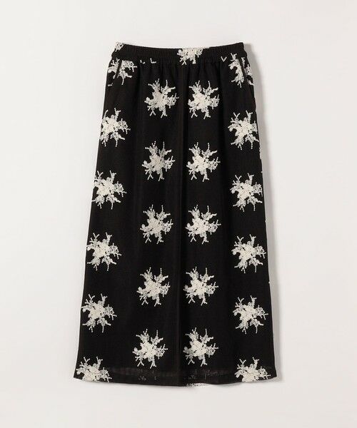 SHIPS / シップス ロング・マキシ丈スカート | 《予約》SHIPS any:〈洗濯機可能〉メッシュ レース パイピング Iライン スカート | 詳細22