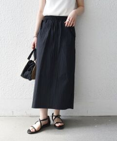 SHIPS / シップス ロング・マキシ丈スカート | 《予約》SHIPS any:〈多機能/洗濯機可能〉シェルテック ポケット ストレート スカート