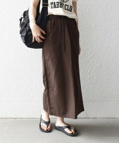 SHIPS / シップス ロング・マキシ丈スカート | 《予約》SHIPS any:〈多機能/洗濯機可能〉シェルテック ポケット ストレート スカート