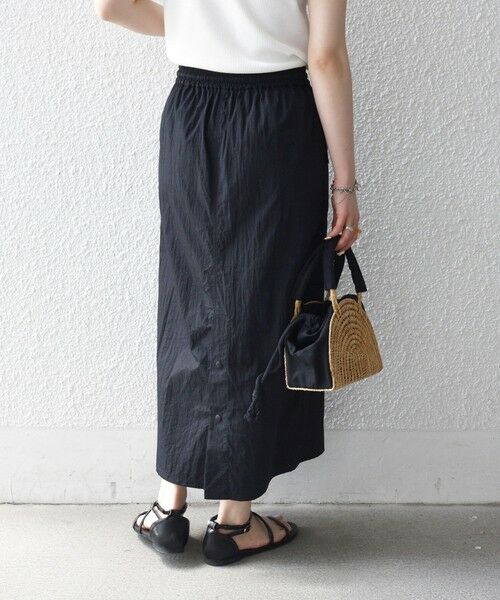 SHIPS / シップス ロング・マキシ丈スカート | 《予約》SHIPS any:〈多機能/洗濯機可能〉シェルテック ポケット ストレート スカート | 詳細6