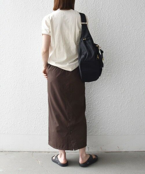 SHIPS / シップス ロング・マキシ丈スカート | 《予約》SHIPS any:〈多機能/洗濯機可能〉シェルテック ポケット ストレート スカート | 詳細10