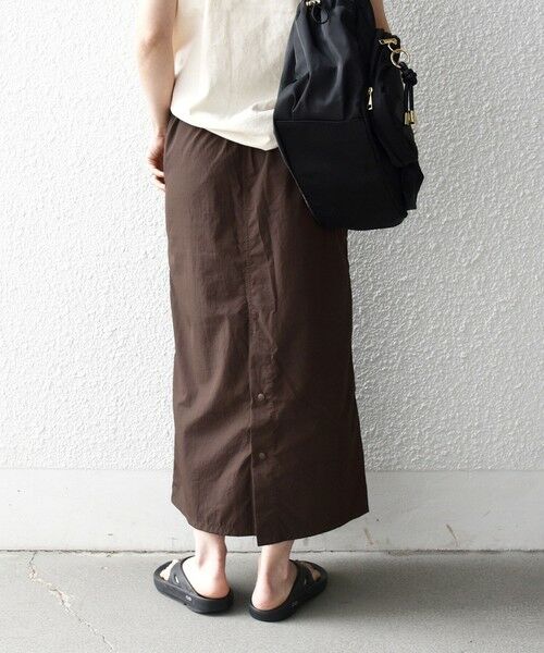 SHIPS / シップス ロング・マキシ丈スカート | 《予約》SHIPS any:〈多機能/洗濯機可能〉シェルテック ポケット ストレート スカート | 詳細13