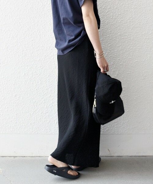 SHIPS / シップス ロング・マキシ丈スカート | 《予約》SHIPS any:〈洗濯機可能〉メッシュ ナロー スカート | 詳細13