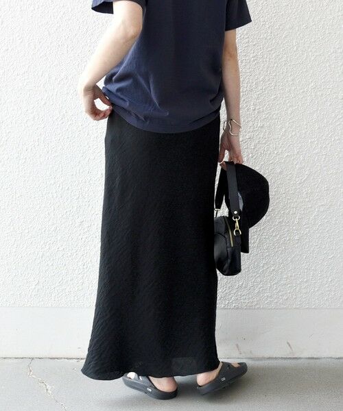 SHIPS / シップス ロング・マキシ丈スカート | 《予約》SHIPS any:〈洗濯機可能〉メッシュ ナロー スカート | 詳細14