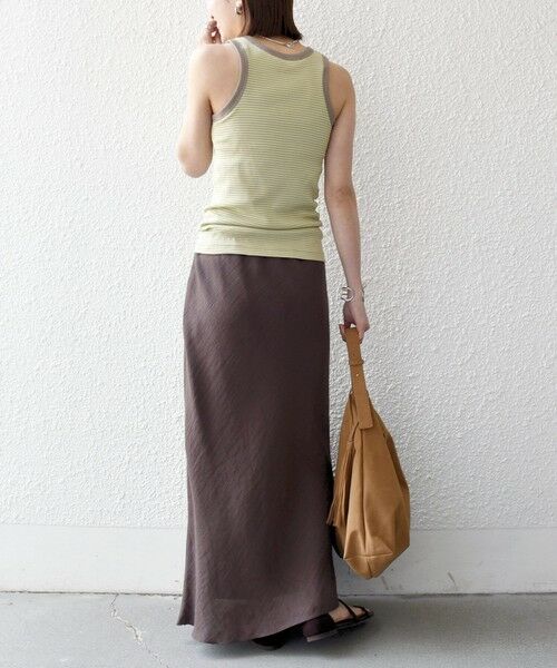 SHIPS / シップス ロング・マキシ丈スカート | 《予約》SHIPS any:〈洗濯機可能〉メッシュ ナロー スカート | 詳細19