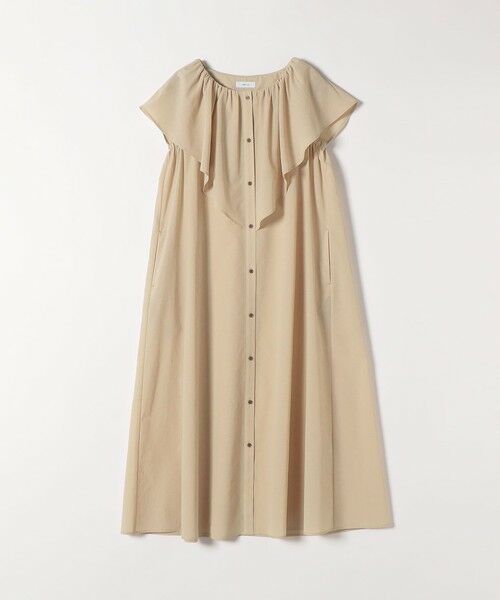 SHIPS / シップス ロング・マキシ丈ワンピース | SHIPS any:〈洗濯機可能〉ラッフル フリル ギャザー ロング ワンピース | 詳細5