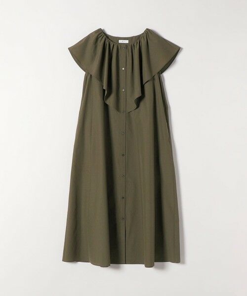 SHIPS / シップス ロング・マキシ丈ワンピース | SHIPS any:〈洗濯機可能〉ラッフル フリル ギャザー ロング ワンピース | 詳細13