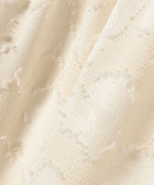 SHIPS / シップス ロング・マキシ丈ワンピース | 《予約》SHIPS any:〈手洗い可能〉カット ジャカード ウエスト ギャザー ワンピース | 詳細7