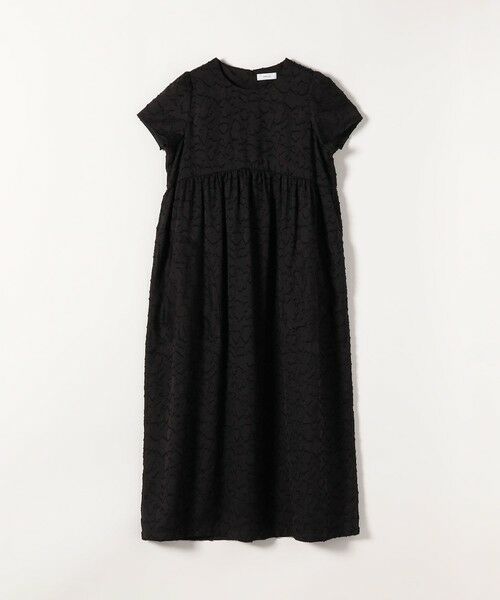 SHIPS / シップス ロング・マキシ丈ワンピース | 《予約》SHIPS any:〈手洗い可能〉カット ジャカード ウエスト ギャザー ワンピース | 詳細13