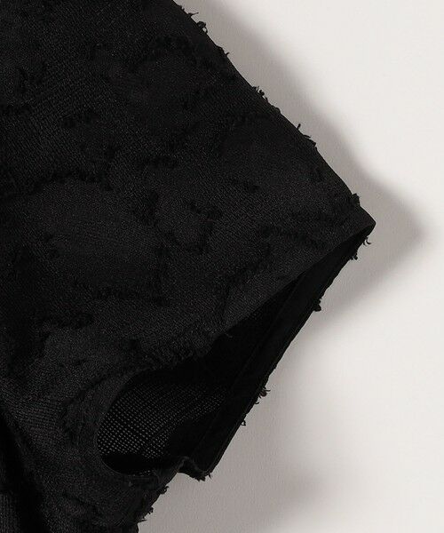 SHIPS / シップス ロング・マキシ丈ワンピース | 《予約》SHIPS any:〈手洗い可能〉カット ジャカード ウエスト ギャザー ワンピース | 詳細16