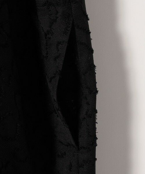 SHIPS / シップス ロング・マキシ丈ワンピース | 《予約》SHIPS any:〈手洗い可能〉カット ジャカード ウエスト ギャザー ワンピース | 詳細17