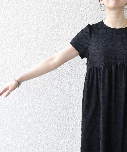 SHIPS / シップス ロング・マキシ丈ワンピース | SHIPS any:〈手洗い可能〉カット ジャカード ウエスト ギャザー ワンピース | 詳細26