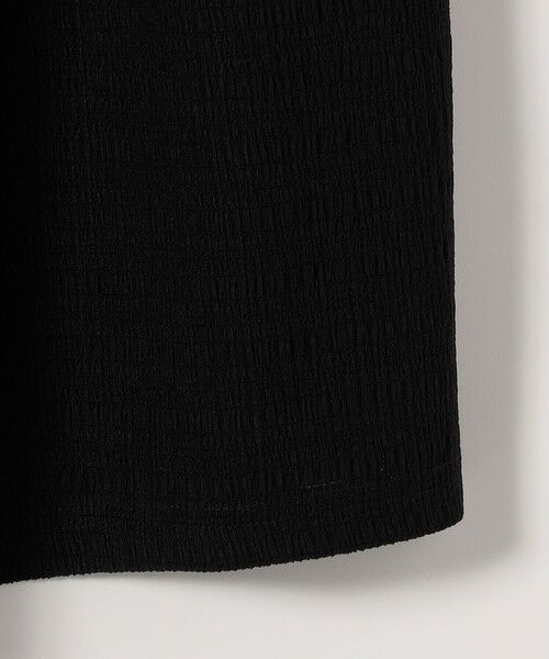 SHIPS / シップス ロング・マキシ丈ワンピース | 《予約》SHIPS any:〈洗濯機可能〉ブラウジング バイカラー フレンチスリーブ ワンピース | 詳細11