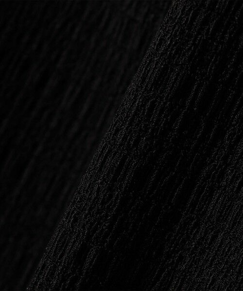 SHIPS / シップス ロング・マキシ丈ワンピース | 《予約》SHIPS any:〈洗濯機可能〉ブラウジング バイカラー フレンチスリーブ ワンピース | 詳細18