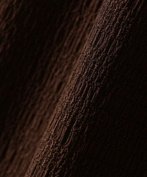 SHIPS / シップス ロング・マキシ丈ワンピース | 《予約》SHIPS any:〈洗濯機可能〉ブラウジング バイカラー フレンチスリーブ ワンピース | 詳細26