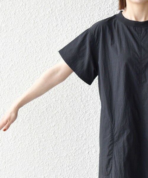 SHIPS / シップス ロング・マキシ丈ワンピース | 《予約》SHIPS any:〈多機能/洗濯機可能〉シェルテック ドロスト ロング ワンピース | 詳細12