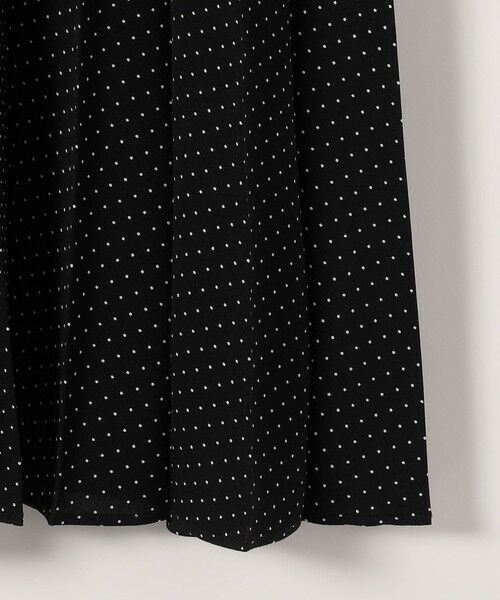 SHIPS / シップス ロング・マキシ丈ワンピース | SHIPS any:〈手洗い可能〉ドット バンドカラー フレンチ プリーツ ロング ワンピース | 詳細8