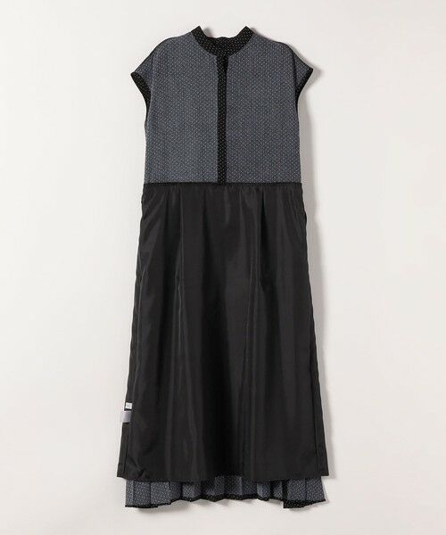 SHIPS / シップス ロング・マキシ丈ワンピース | SHIPS any:〈手洗い可能〉ドット バンドカラー フレンチ プリーツ ロング ワンピース | 詳細12