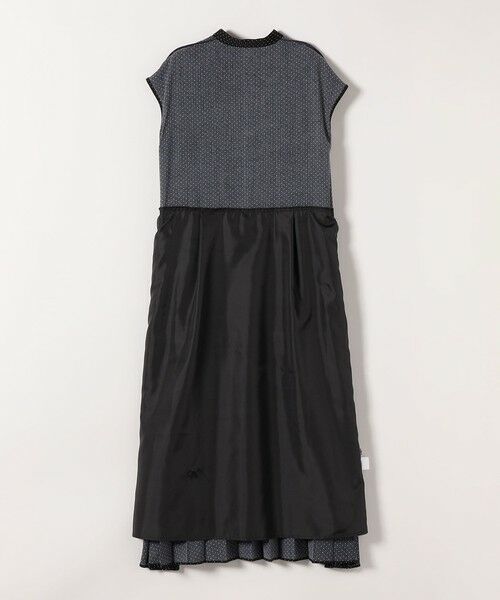 SHIPS / シップス ロング・マキシ丈ワンピース | SHIPS any:〈手洗い可能〉ドット バンドカラー フレンチ プリーツ ロング ワンピース | 詳細13