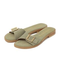 SHIPS / シップス サンダル | ENESS: レザー バックル ベルト サンダル