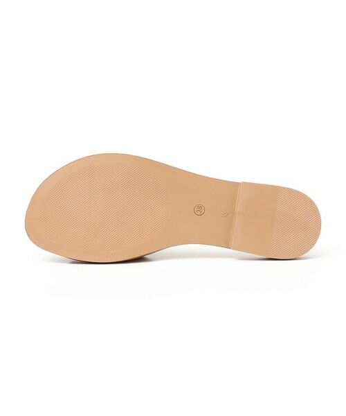 SHIPS / シップス サンダル | ENESS: レザー バックル ベルト サンダル | 詳細5