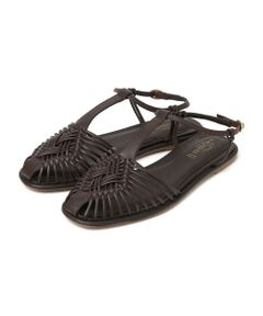 SHIPS / シップス サンダル | HOSIS: ナローストラップ フラット サンダル