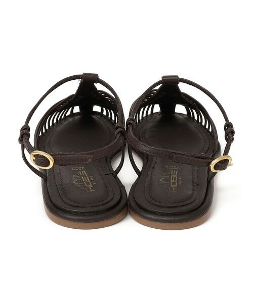 SHIPS / シップス サンダル | HOSIS: ナローストラップ フラット サンダル | 詳細3