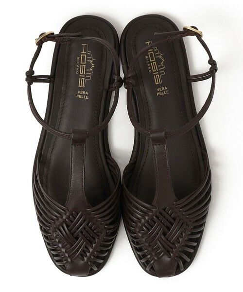 SHIPS / シップス サンダル | HOSIS: ナローストラップ フラット サンダル | 詳細4