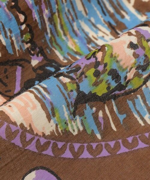 SHIPS / シップス バンダナ・スカーフ | BINDU:〈手洗い可能〉アカプルコ マップ スカーフ | 詳細2