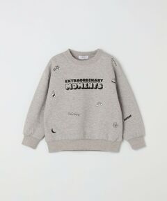 SHIPS / シップス スウェット | SHIPS any:〈洗濯機可能〉ポンチ デザイン クルーネック プルオーバー <KIDS>