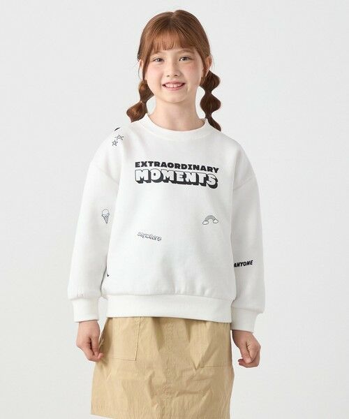 SHIPS / シップス スウェット | SHIPS any:〈洗濯機可能〉ポンチ デザイン クルーネック プルオーバー <KIDS> | 詳細3