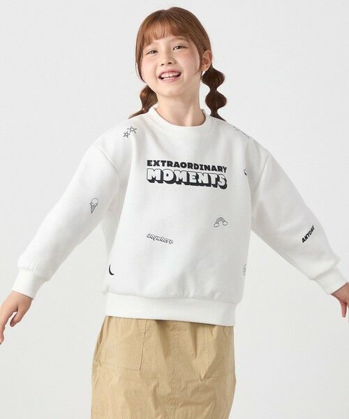 SHIPS / シップス スウェット | SHIPS any:〈洗濯機可能〉ポンチ デザイン クルーネック プルオーバー <KIDS> | 詳細4