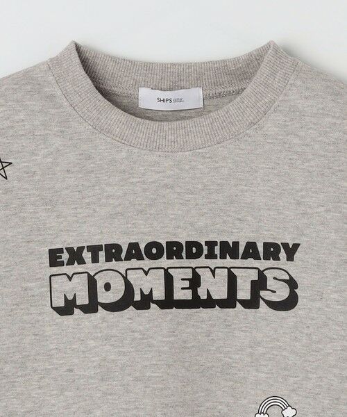 SHIPS / シップス スウェット | SHIPS any:〈洗濯機可能〉ポンチ デザイン クルーネック プルオーバー <KIDS> | 詳細3