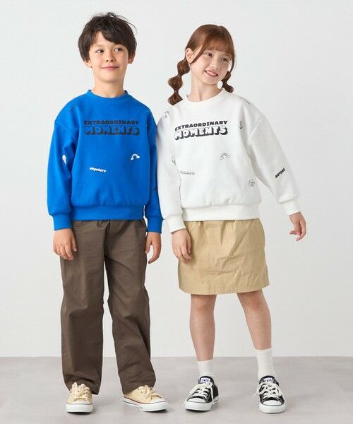 SHIPS / シップス スウェット | SHIPS any:〈洗濯機可能〉ポンチ デザイン クルーネック プルオーバー <KIDS> | 詳細18