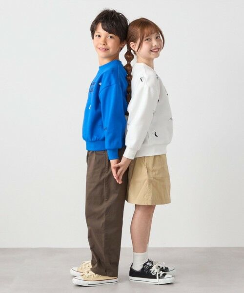 SHIPS / シップス スウェット | SHIPS any:〈洗濯機可能〉ポンチ デザイン クルーネック プルオーバー <KIDS> | 詳細19